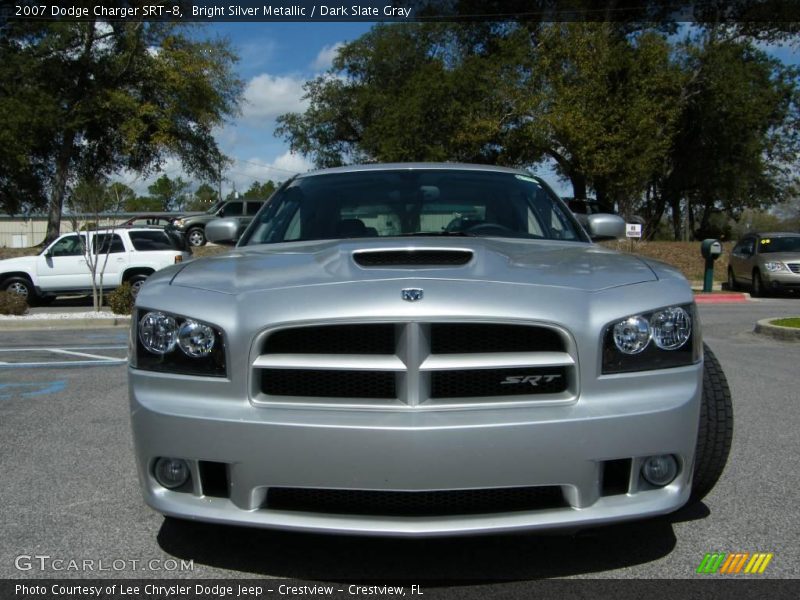 Bright Silver Metallic / Dark Slate Gray 2007 Dodge Charger SRT-8
