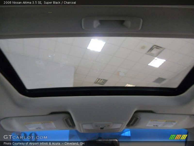 Super Black / Charcoal 2008 Nissan Altima 3.5 SE