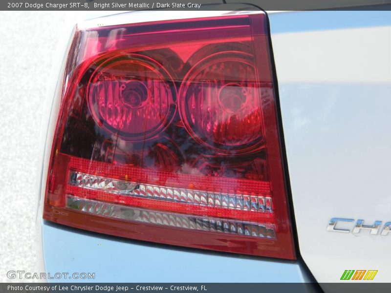 Bright Silver Metallic / Dark Slate Gray 2007 Dodge Charger SRT-8