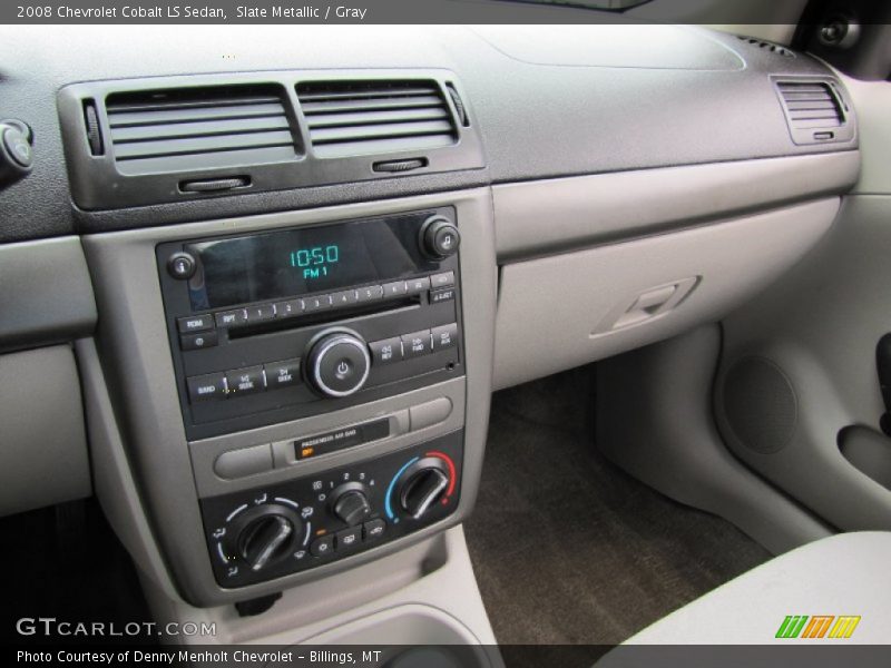 Slate Metallic / Gray 2008 Chevrolet Cobalt LS Sedan