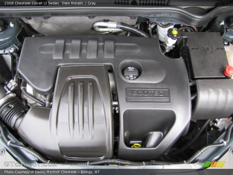 Slate Metallic / Gray 2008 Chevrolet Cobalt LS Sedan