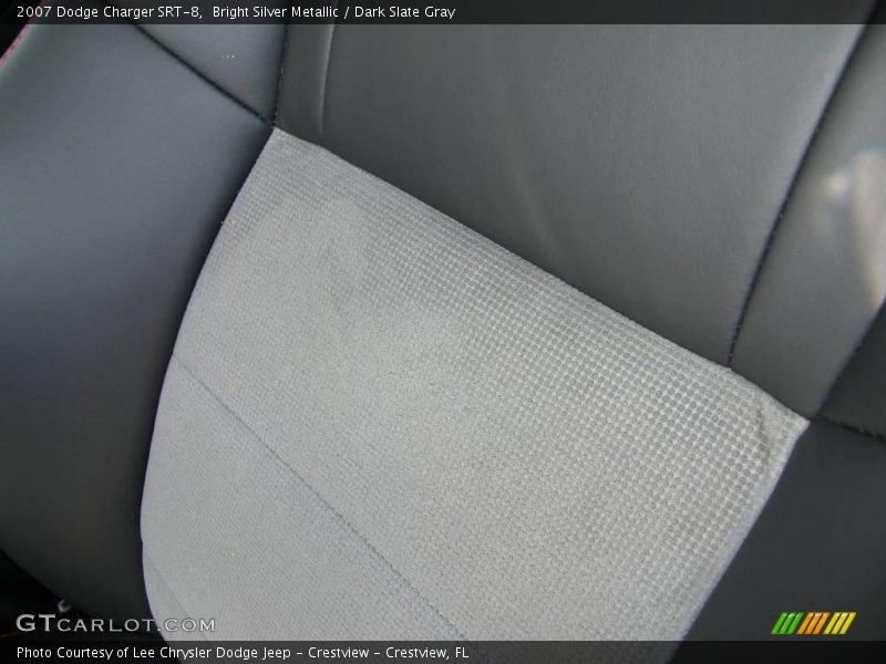 Bright Silver Metallic / Dark Slate Gray 2007 Dodge Charger SRT-8