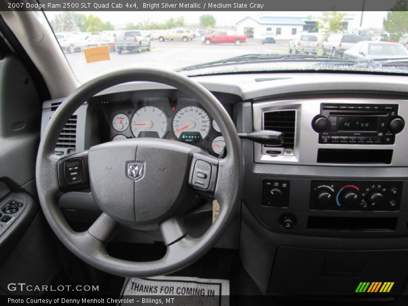 Dashboard of 2007 Ram 2500 SLT Quad Cab 4x4