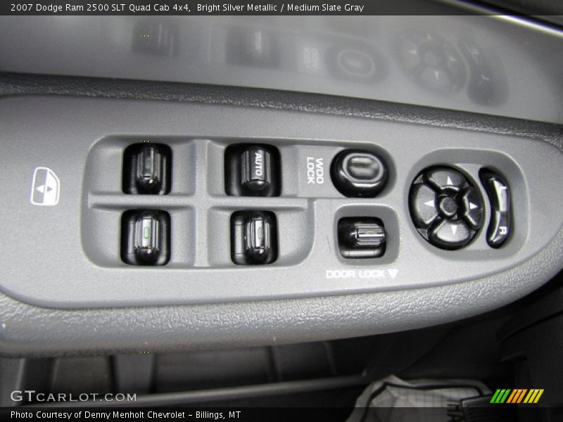 Controls of 2007 Ram 2500 SLT Quad Cab 4x4