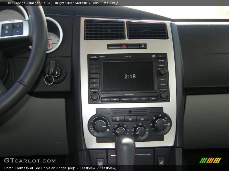 Bright Silver Metallic / Dark Slate Gray 2007 Dodge Charger SRT-8