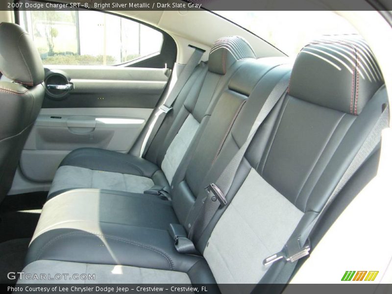 Bright Silver Metallic / Dark Slate Gray 2007 Dodge Charger SRT-8