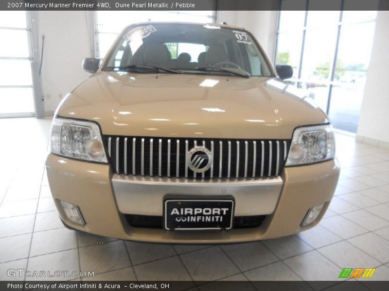 Dune Pearl Metallic / Pebble 2007 Mercury Mariner Premier 4WD