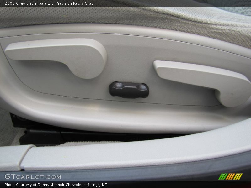 Precision Red / Gray 2008 Chevrolet Impala LT
