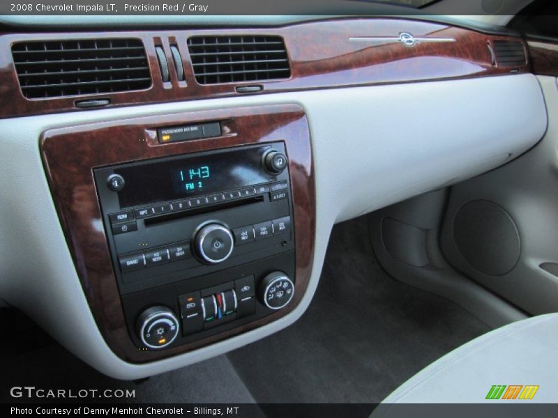 Precision Red / Gray 2008 Chevrolet Impala LT