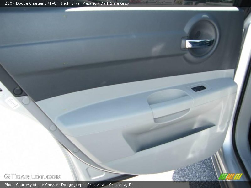 Bright Silver Metallic / Dark Slate Gray 2007 Dodge Charger SRT-8