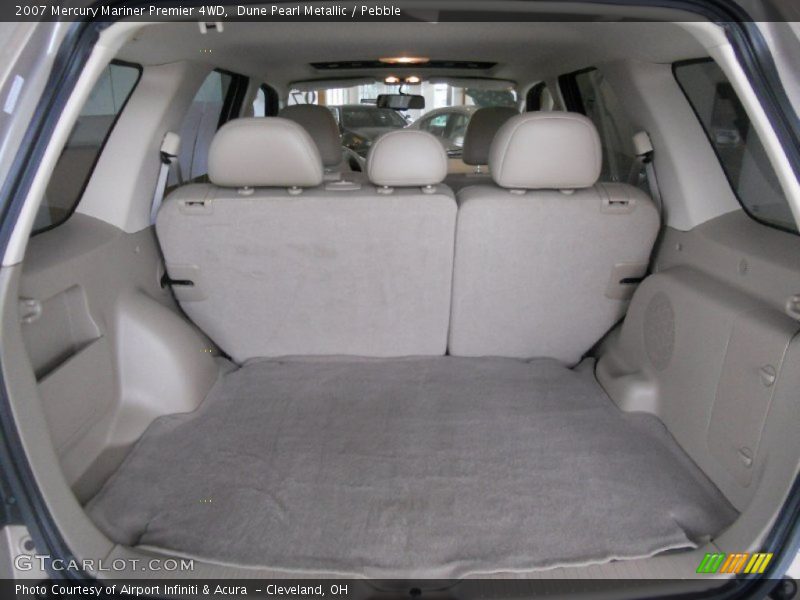 Dune Pearl Metallic / Pebble 2007 Mercury Mariner Premier 4WD
