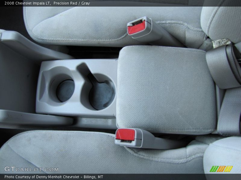 Precision Red / Gray 2008 Chevrolet Impala LT