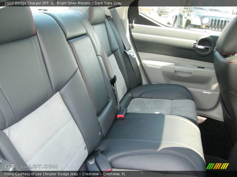 Bright Silver Metallic / Dark Slate Gray 2007 Dodge Charger SRT-8