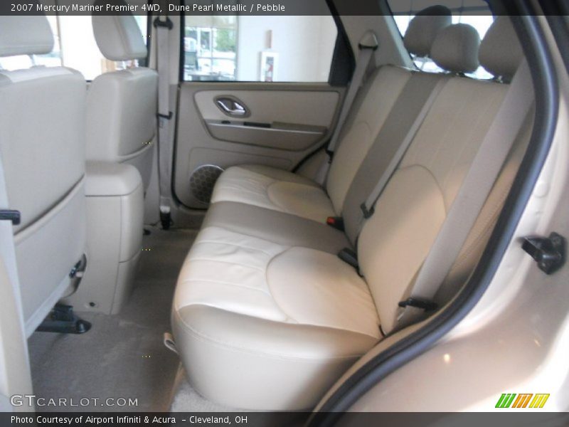 Dune Pearl Metallic / Pebble 2007 Mercury Mariner Premier 4WD