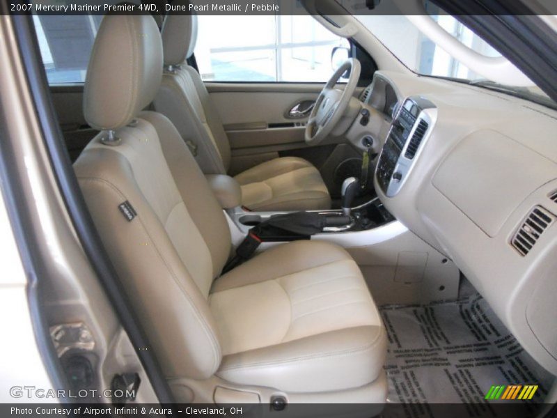 Dune Pearl Metallic / Pebble 2007 Mercury Mariner Premier 4WD