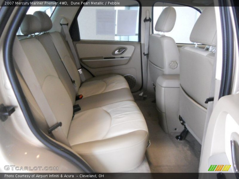 Dune Pearl Metallic / Pebble 2007 Mercury Mariner Premier 4WD