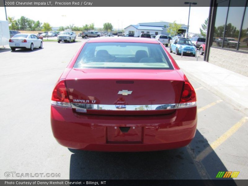 Precision Red / Gray 2008 Chevrolet Impala LT