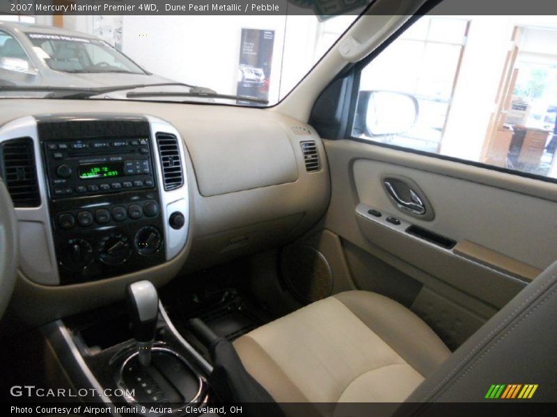 Dune Pearl Metallic / Pebble 2007 Mercury Mariner Premier 4WD