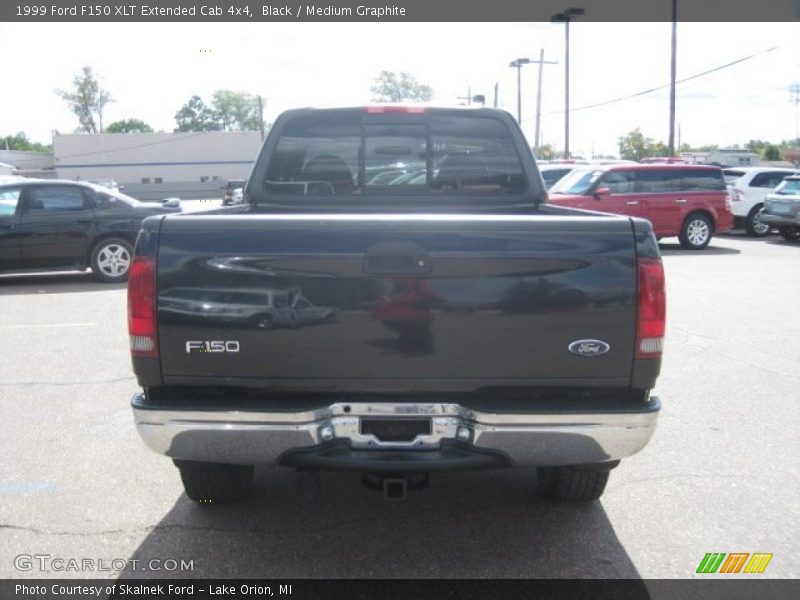 Black / Medium Graphite 1999 Ford F150 XLT Extended Cab 4x4