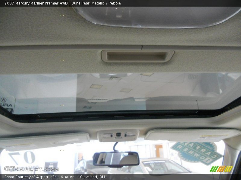 Dune Pearl Metallic / Pebble 2007 Mercury Mariner Premier 4WD