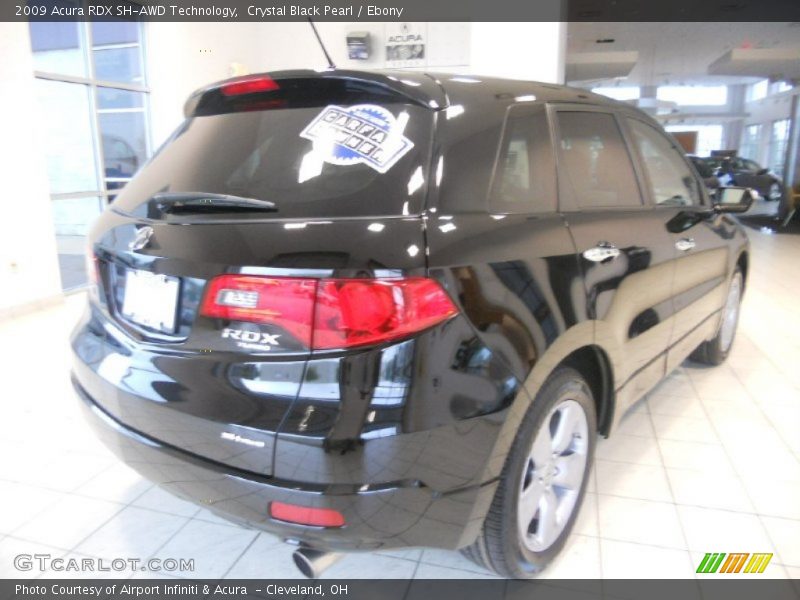 Crystal Black Pearl / Ebony 2009 Acura RDX SH-AWD Technology
