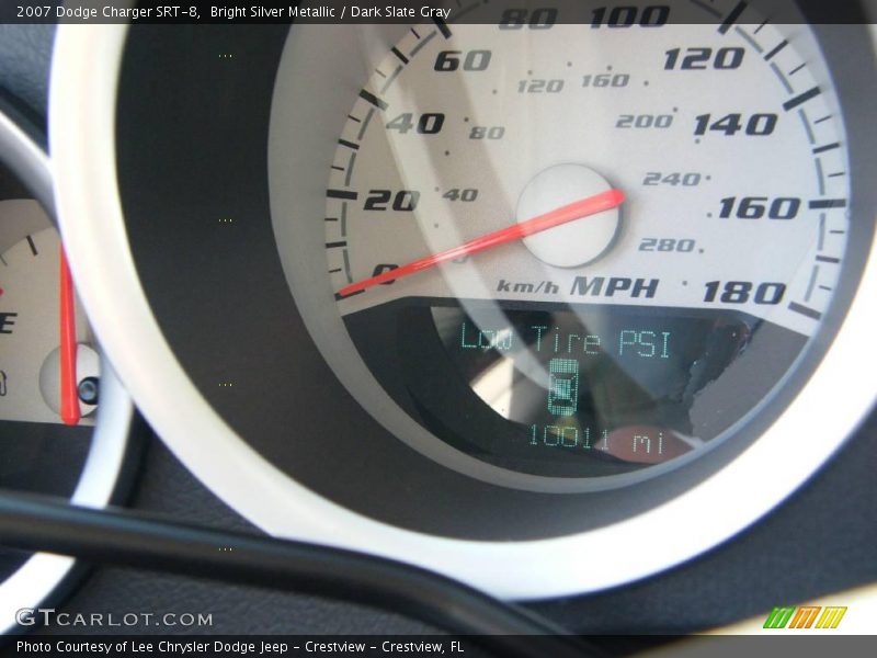 Bright Silver Metallic / Dark Slate Gray 2007 Dodge Charger SRT-8