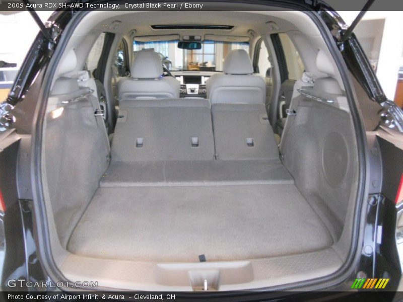 Crystal Black Pearl / Ebony 2009 Acura RDX SH-AWD Technology