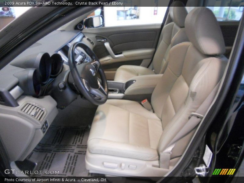 Crystal Black Pearl / Ebony 2009 Acura RDX SH-AWD Technology
