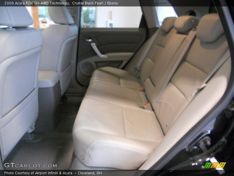 Crystal Black Pearl / Ebony 2009 Acura RDX SH-AWD Technology
