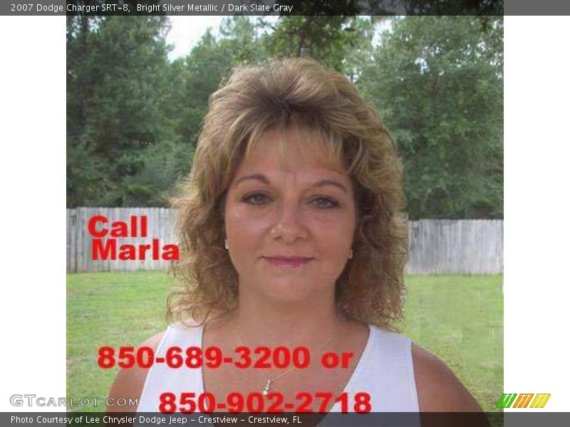 Bright Silver Metallic / Dark Slate Gray 2007 Dodge Charger SRT-8