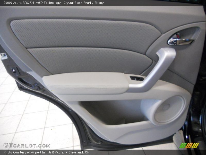 Crystal Black Pearl / Ebony 2009 Acura RDX SH-AWD Technology