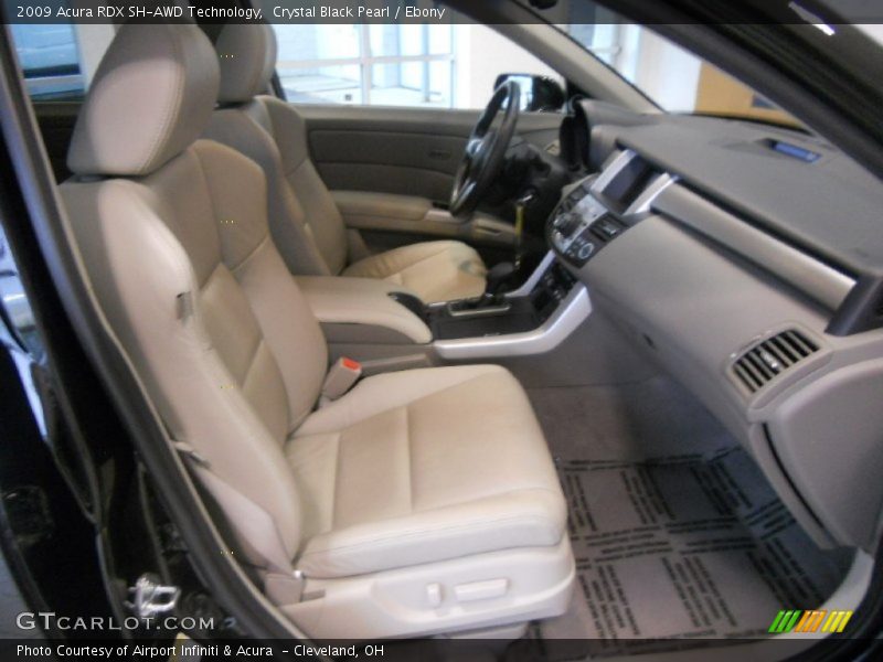 Crystal Black Pearl / Ebony 2009 Acura RDX SH-AWD Technology