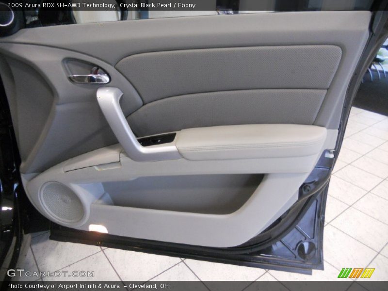 Crystal Black Pearl / Ebony 2009 Acura RDX SH-AWD Technology