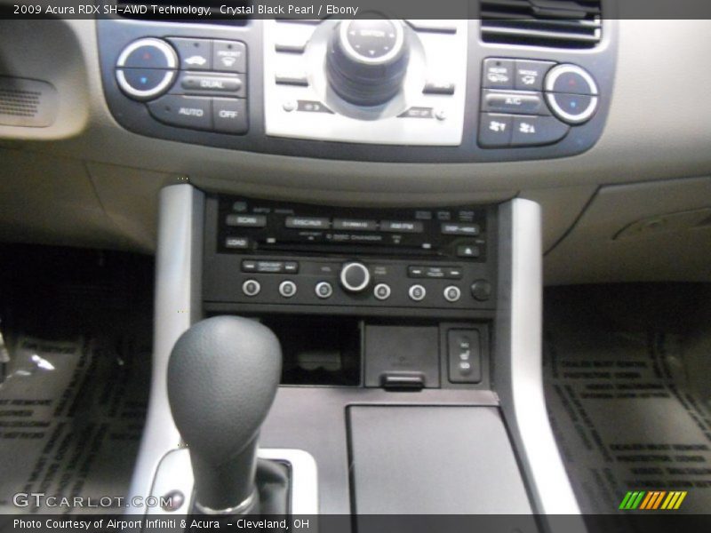 Crystal Black Pearl / Ebony 2009 Acura RDX SH-AWD Technology