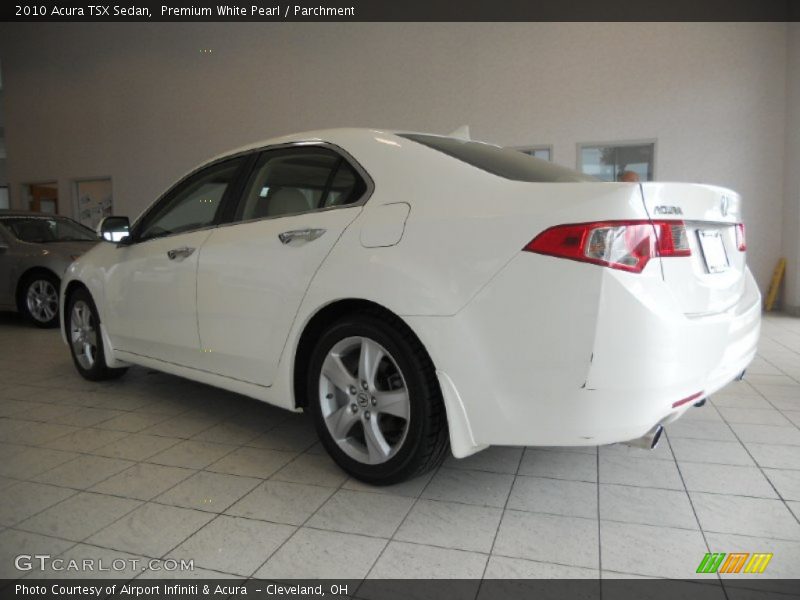 Premium White Pearl / Parchment 2010 Acura TSX Sedan