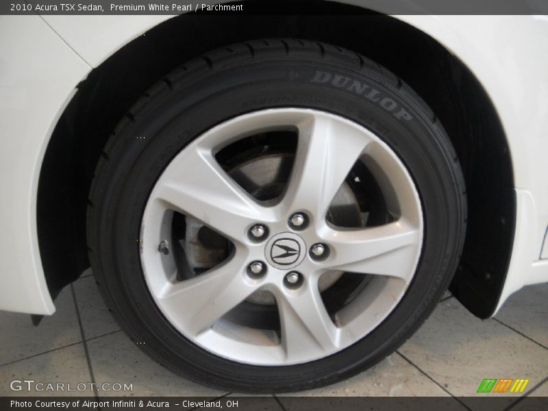 Premium White Pearl / Parchment 2010 Acura TSX Sedan