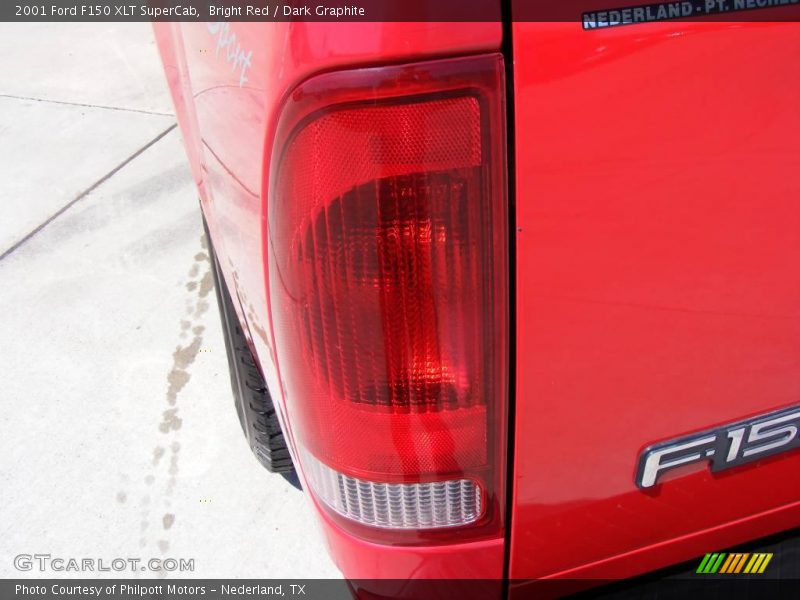 Bright Red / Dark Graphite 2001 Ford F150 XLT SuperCab