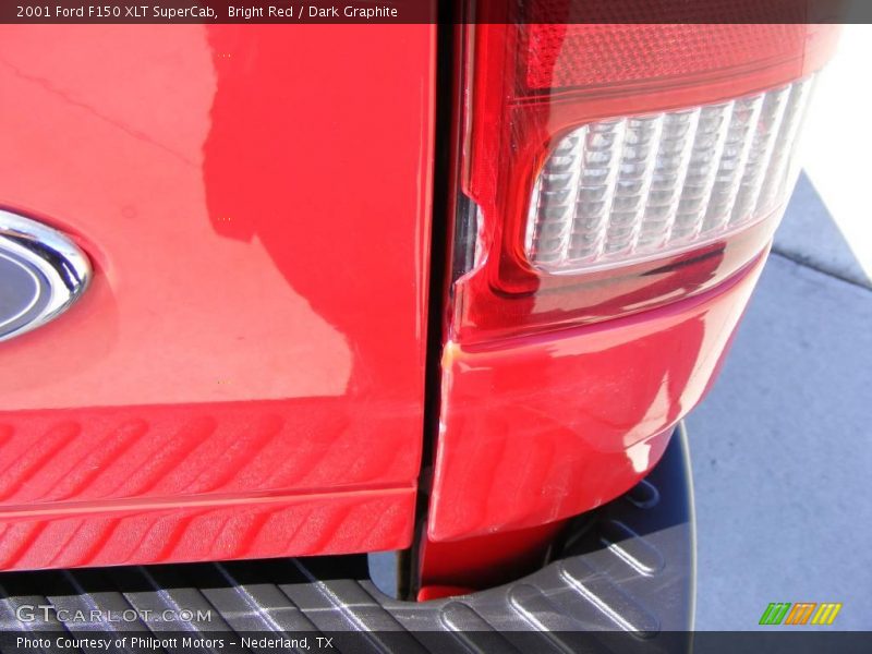 Bright Red / Dark Graphite 2001 Ford F150 XLT SuperCab