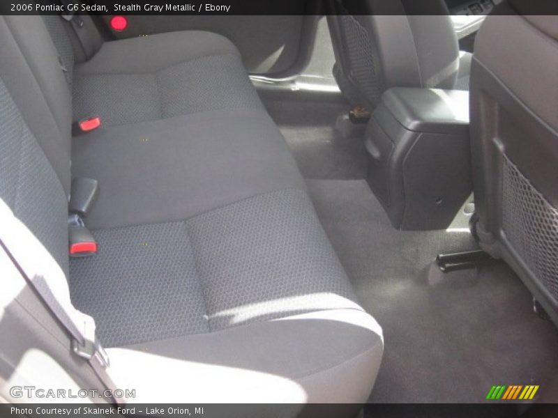 Stealth Gray Metallic / Ebony 2006 Pontiac G6 Sedan