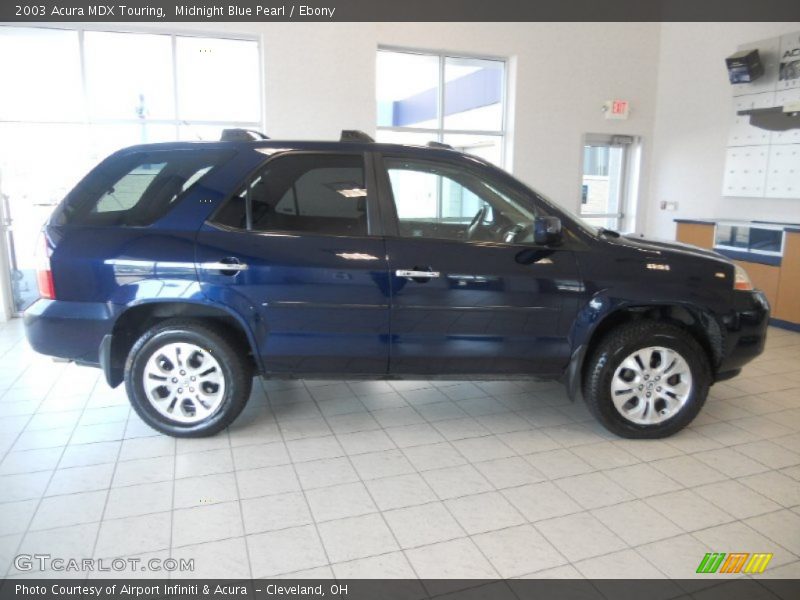Midnight Blue Pearl / Ebony 2003 Acura MDX Touring