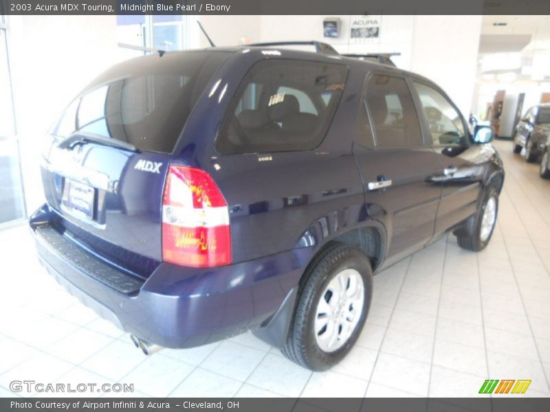 Midnight Blue Pearl / Ebony 2003 Acura MDX Touring