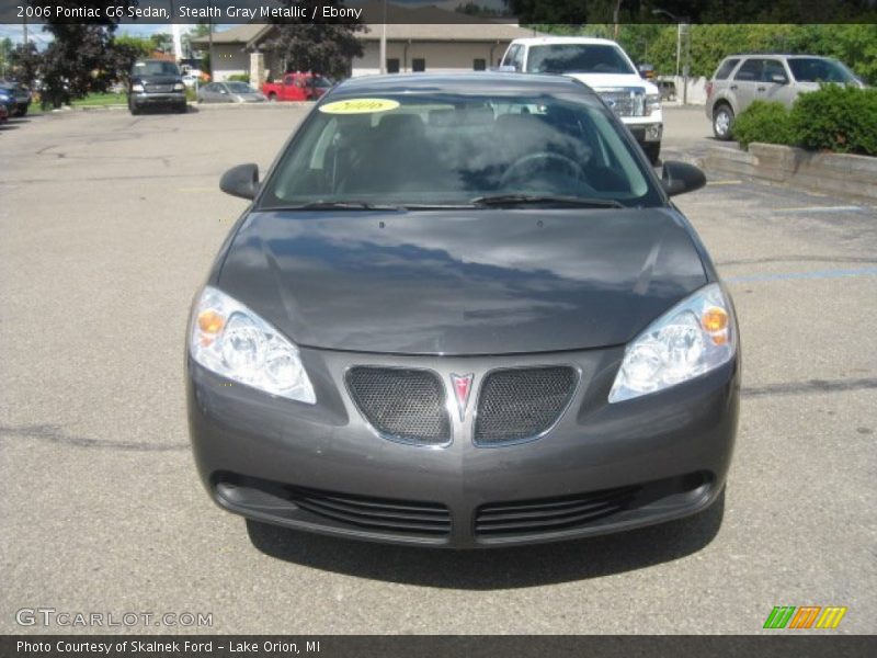 Stealth Gray Metallic / Ebony 2006 Pontiac G6 Sedan
