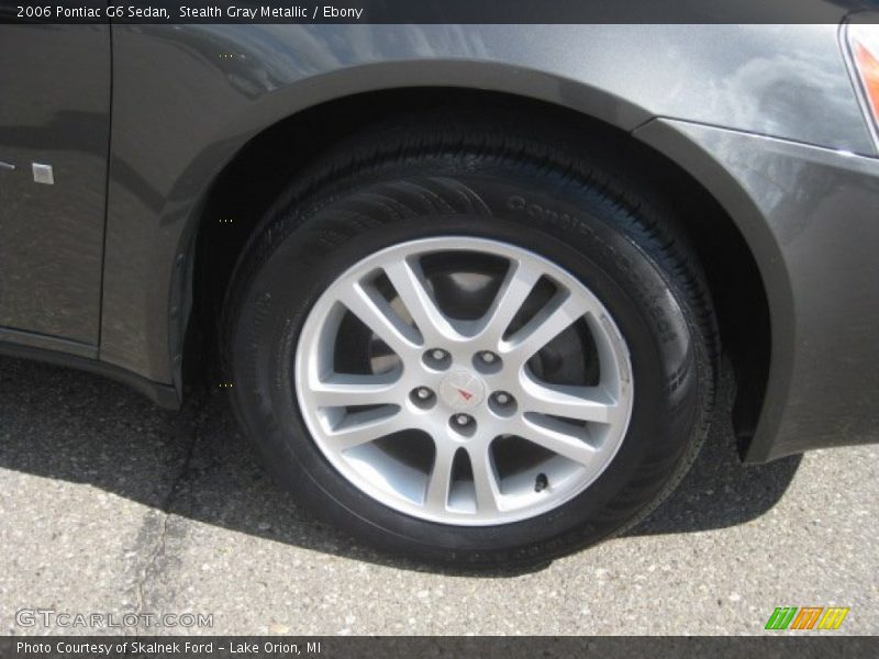 Stealth Gray Metallic / Ebony 2006 Pontiac G6 Sedan