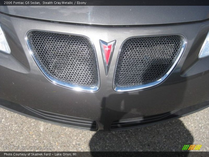 Stealth Gray Metallic / Ebony 2006 Pontiac G6 Sedan