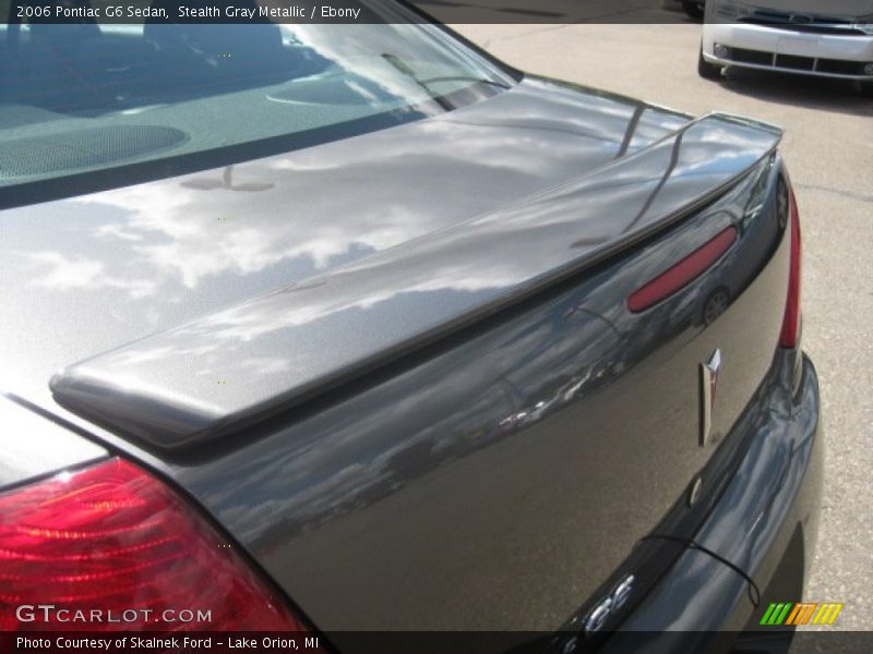 Stealth Gray Metallic / Ebony 2006 Pontiac G6 Sedan