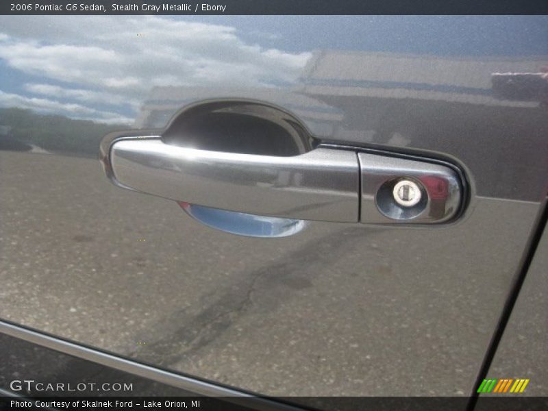 Stealth Gray Metallic / Ebony 2006 Pontiac G6 Sedan