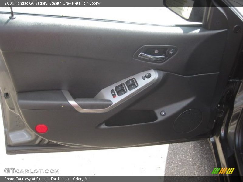 Stealth Gray Metallic / Ebony 2006 Pontiac G6 Sedan