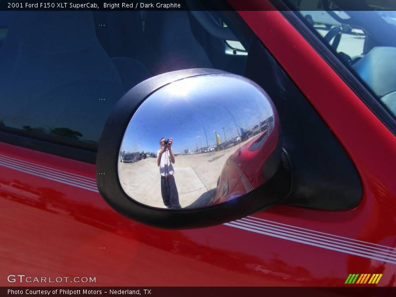 Bright Red / Dark Graphite 2001 Ford F150 XLT SuperCab