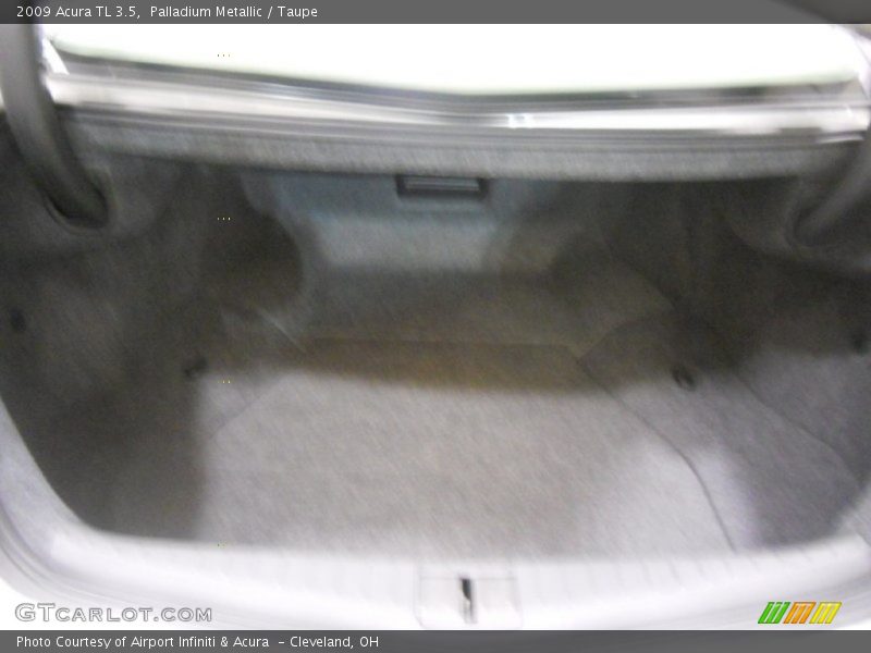 Palladium Metallic / Taupe 2009 Acura TL 3.5