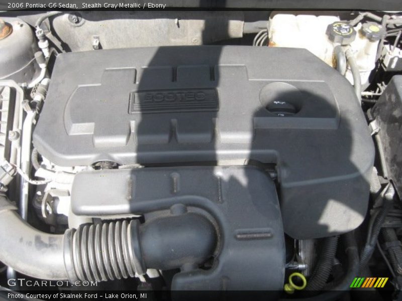 Stealth Gray Metallic / Ebony 2006 Pontiac G6 Sedan